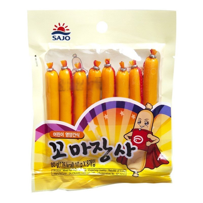 海牌小力士鱼肠80g