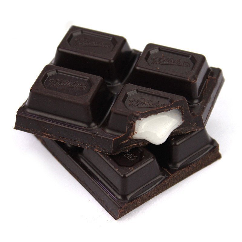 惠特克 whittakers 72%薄荷味夹心黑巧克力 250g