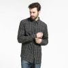 [美国直采 官方正品]Calvin Klein 棉质男士长袖衬衫 41MW114 蓝色 蓝色 S