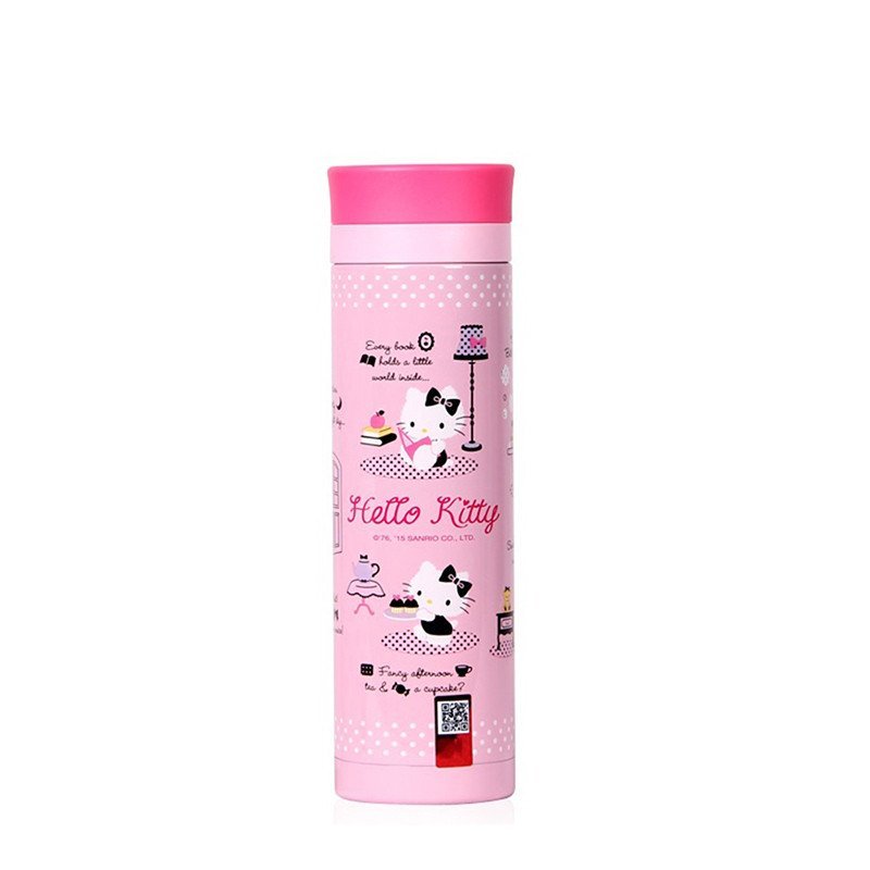 Hello Kitty 凯蒂猫 秀雅真空保温杯 不锈钢 粉红280ml