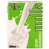 【苏宁自营】韦沃（VIVA）部分脱脂纯牛奶200ml*27盒 英国进口