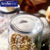 scybe/喜碧玻璃密封罐纳吉0.9L*2+1.23L储物瓶3件套干果罐粮食罐零食罐
