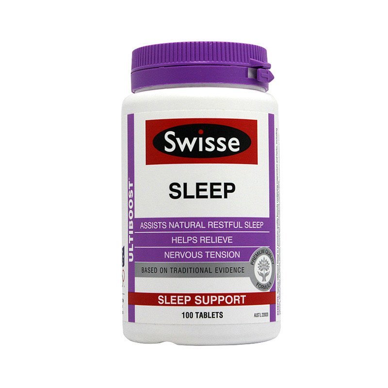 Swisse 睡眠片100片/瓶 澳洲进口 膳食营养补充剂