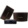 AVCROWNS/皇冠 OK-560卡包+Av1000功放 家庭KTV音响套装 家用卡拉OK功放 会议专业卡包音箱