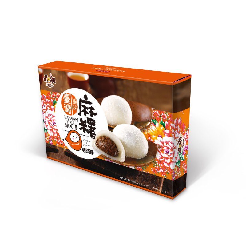 台湾风味麻糬-芝麻花生 210g