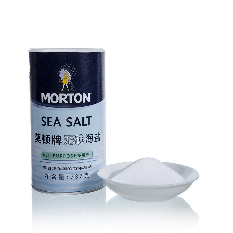 莫顿海盐未加碘400g