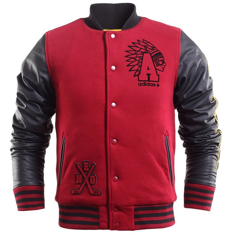 阿迪达斯外套男2015秋冬NEO棒球服运动加厚针织夹克AB3659 AB8828-FC M(175/96) AB3659