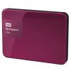 西部数据（WD）My Passport Ultra 升级款 USB3.0 1TB 2.5英寸 移动硬盘（野莓红）WDBGPU0010BBY-CESN
