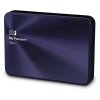 西部数据（WD）My Passport Ultra 金属款 USB3.0 2TB 便携移动硬盘（宝石蓝）WDBEZW0020BBA-CESN