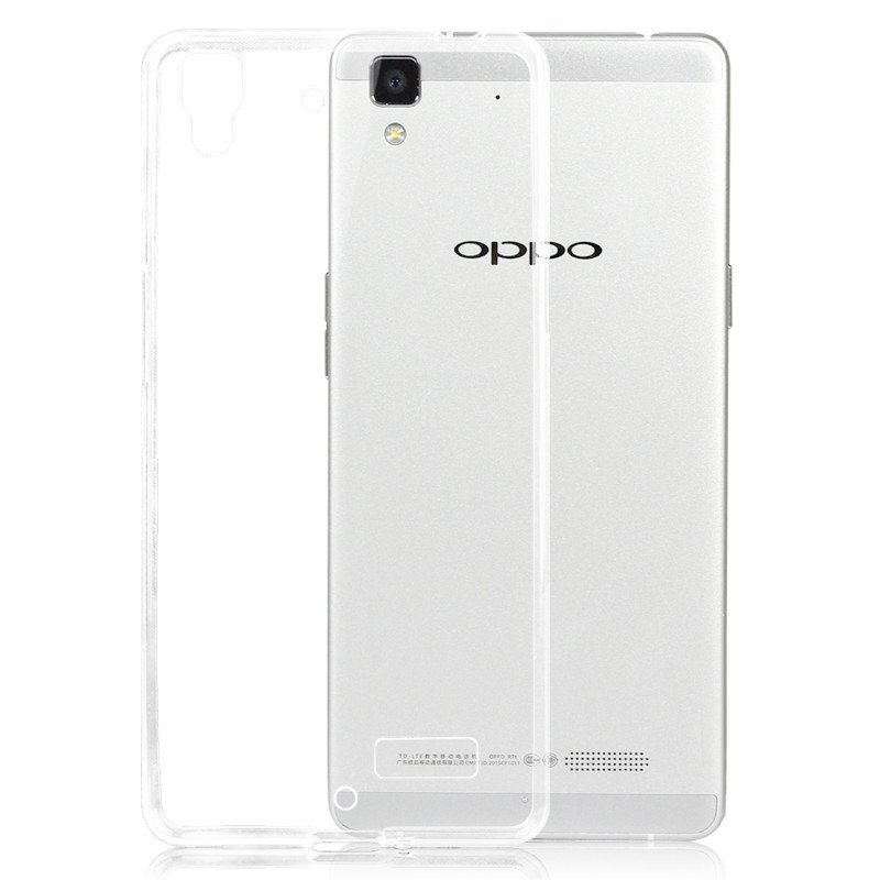 逸美达 oppo r7plus手机壳oppor7s手机套R7手机保护套后盖防摔 R7【轻薄软壳/隐形版/透明】【送钢化玻璃膜】