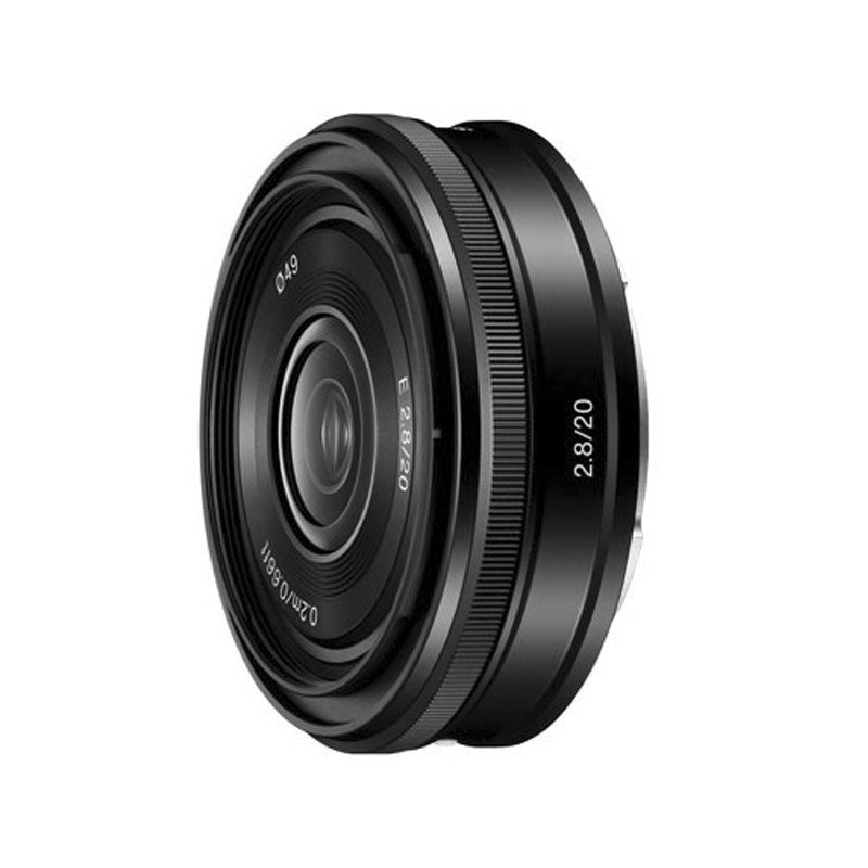 索尼(SONY) E 20mm F2.8 (SEL20F28) 索尼E卡口 49mm口径 广角定焦镜头