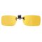 芭卡玛卡BAKMK 偏光镜太阳镜夹镜 驾驶镜眼镜墨镜男女夹片（黄色、墨绿、黑灰一套三副） 771 大号