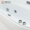 CRW/英皇卫浴 浴缸浴盆 亚克力五金缸带龙头花洒带出水 含浴枕和下水器 ≈1.5M 按摩浴缸右裙