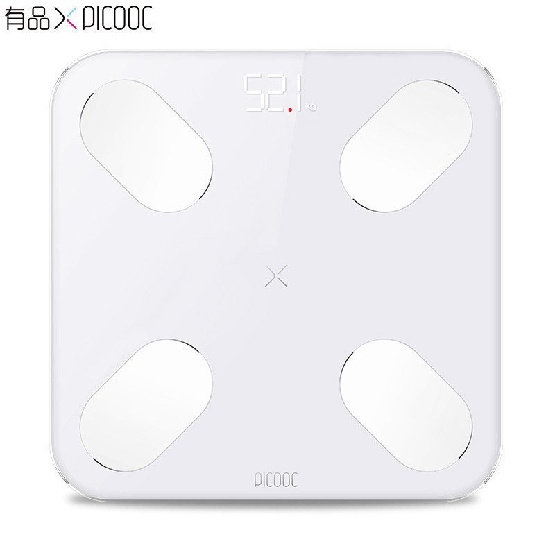 有品魔秤（PICOOC）CC智能体脂健康秤 白色