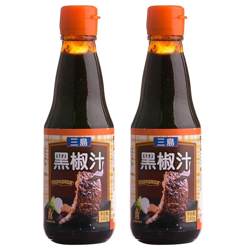三岛黑椒汁240g