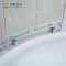 CRW英皇卫浴弧形淋浴房 整体钻石房简易沐浴房浴室浴屏钢化玻璃隔断 1000*1000配石基