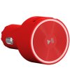 喜马拉雅随车听 车载蓝牙mp3播放器电台FM点播充电发射器 激情红色