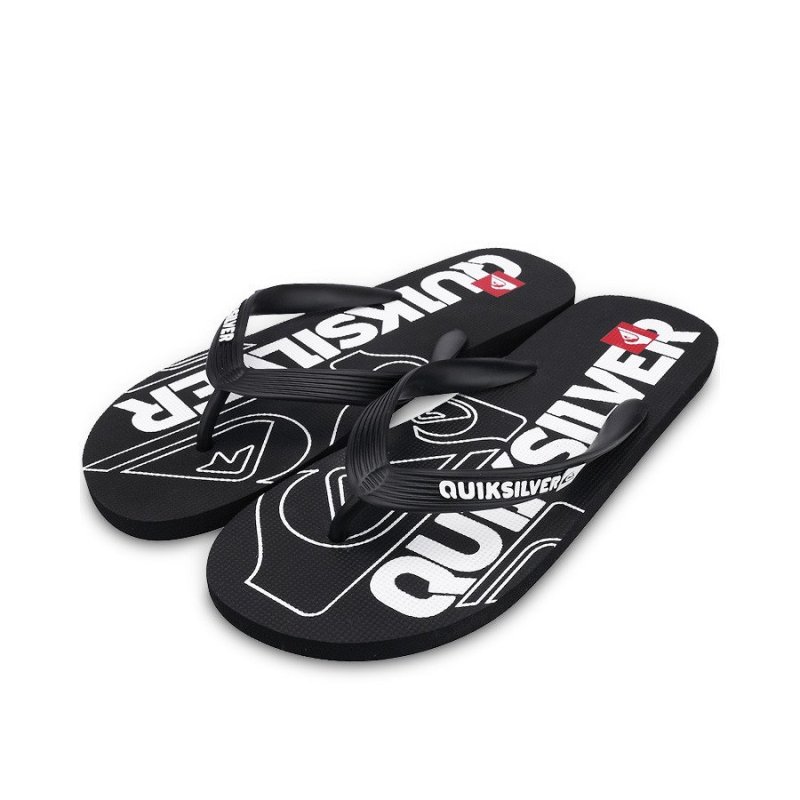 Quiksilver 2016夏季防滑平底时尚夹脚人字拖 44-1693-BLK
