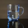 青苹果玻璃杯家用水杯泡茶杯耐热透明玻璃把杯茶饮杯240ml LZB24