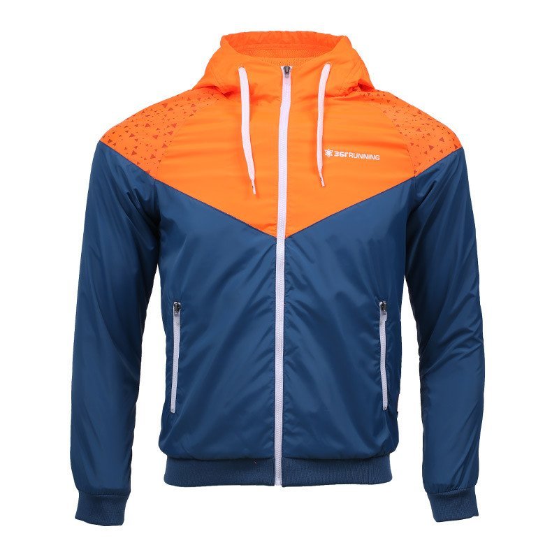 361度男装外套 2016春季新款361运动服休闲夹克跑步上衣 551612301 m