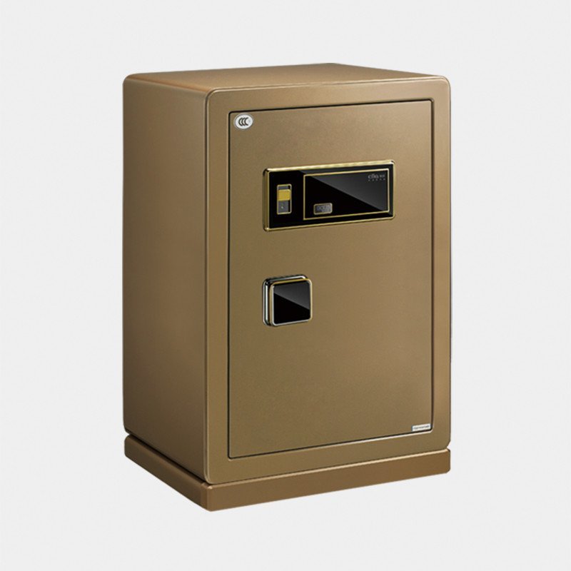 驰球金鲨指纹密码保险箱FDG-A1/D-75JZ