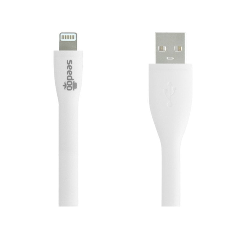 Seedoo Mag Gel 魔柔系列Lightning接口数据线- 典雅白