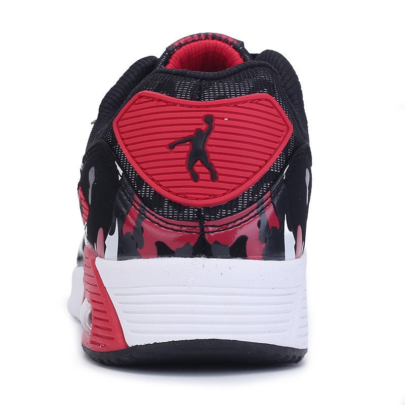 乔丹格兰跑步女鞋2016春季运动气垫鞋男女鞋情侣款休闲鞋子 粉红(女款