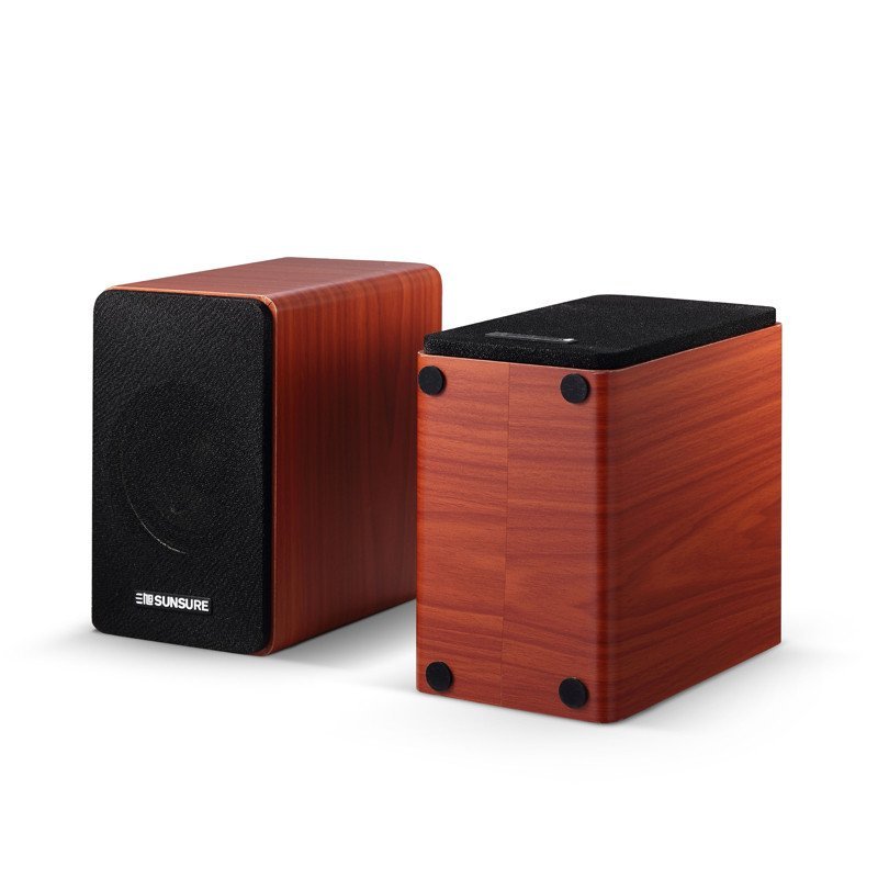 三旭m50木质电脑台式机笔记本usb音箱家用迷你小音响2.