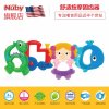 美国nuby/努比 婴儿宝宝磨牙棒儿童专用可爱舒适按摩固齿器牙胶小车