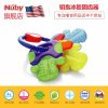 美国nuby/努比 磨牙棒宝宝玩具磨牙婴儿锁匙冰胶固齿器牙胶