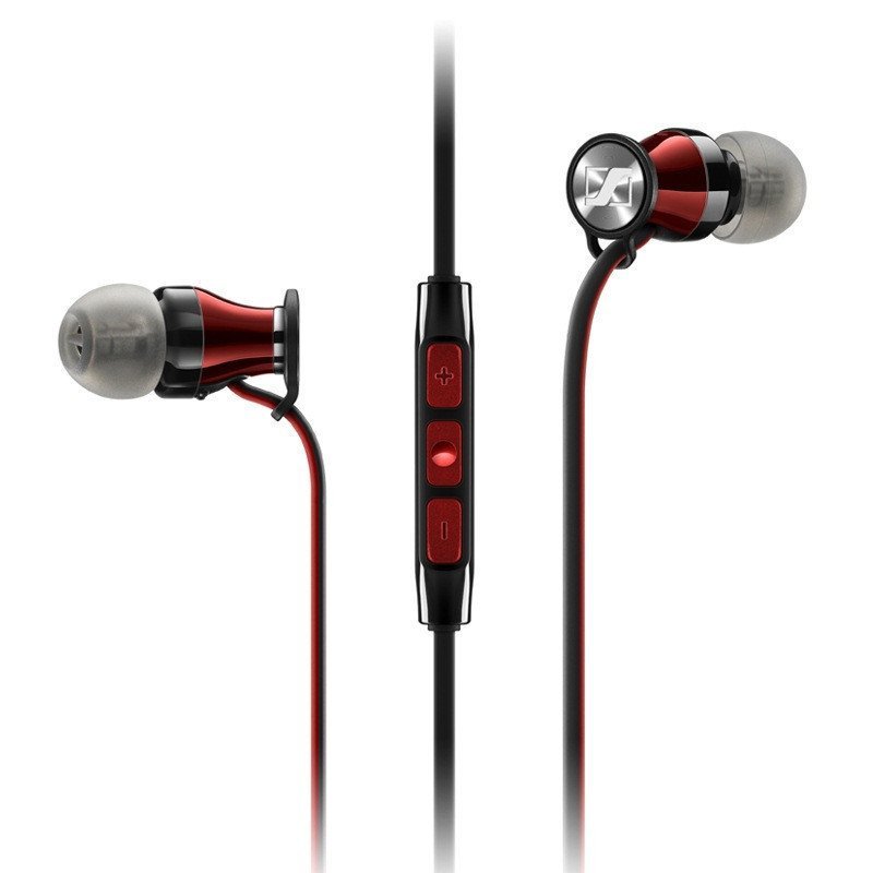 森海塞尔（Sennheiser）Momentum in-Ear I 入耳式耳机 手机耳机 Black 苹果版 黑色