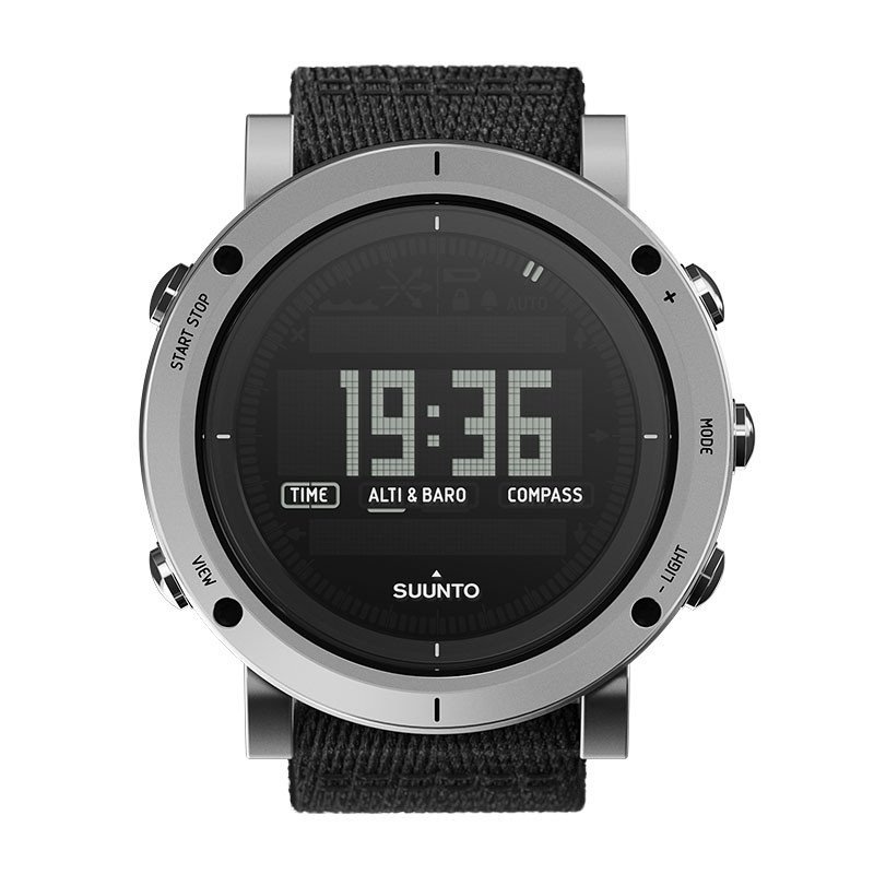 颂拓(SUUNTO) 本源黑色编织表带户外腕表SS021218000