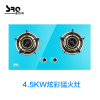 速热奇 自动清洗 大吸力 欧式顶吸 烟灶套装SRQ-961+SRQ-971海洋蓝 液化气