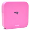 爱国者（aigo）10000毫安 OL10400 双USB输出 通用便携迷你 移动电源/充电宝 粉色