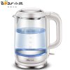 小熊（Bear）电热水壶ZDH-A15D1 高硼硅玻璃电水壶 1.5L