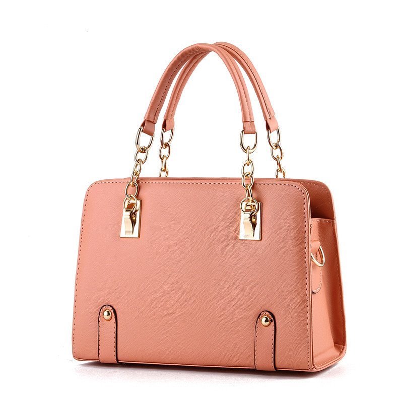 薇思黛2016新款单肩包 女时尚复古手提包女士包包女包 橙色