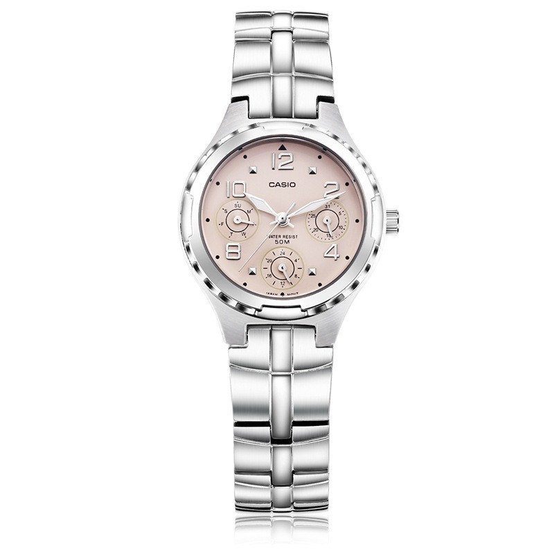 卡西欧casio手表指针系列运动石英女士手表ltp2064a4a