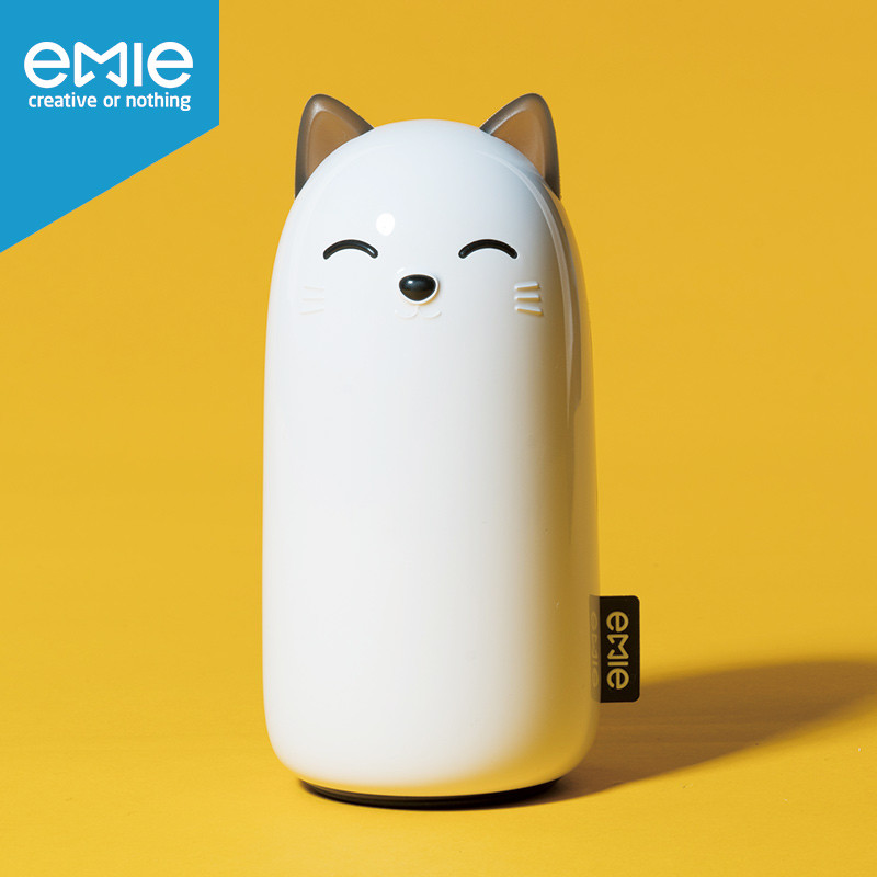 亿觅移动电源 萌猫 白