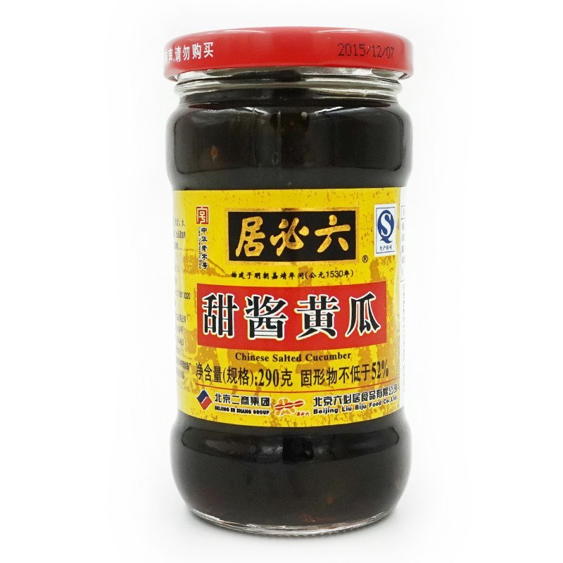 六必居 甜酱黄瓜290克