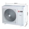 志高(CHIGO) 2匹 冷暖 变频 除甲醛 云柜机空调 NEW-LV18C1H3Y2