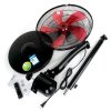 艾美特(Airmate) 电风扇 FSW50R-5 遥控版 落地扇 五叶遥控 家用静音 摇头
