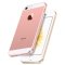 安美宝 苹果7手机壳iPhone6S手机壳透明硅胶软壳苹果6plus保护壳iPhone7/6S plus手机壳 苹果7/8不露标4.7寸红色