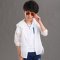 童装男童夏装外套 2016新款儿童防晒衣男大童夏季男孩薄款防晒服 110cm(建议身高100-110cm) 白色