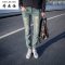 丹杰仕2016四季新品男装小直筒牛仔裤韩版男士青年缩口哈伦裤时尚男束脚紧腿裤潮男士小脚裤小咖秀百搭潮 31 蓝色