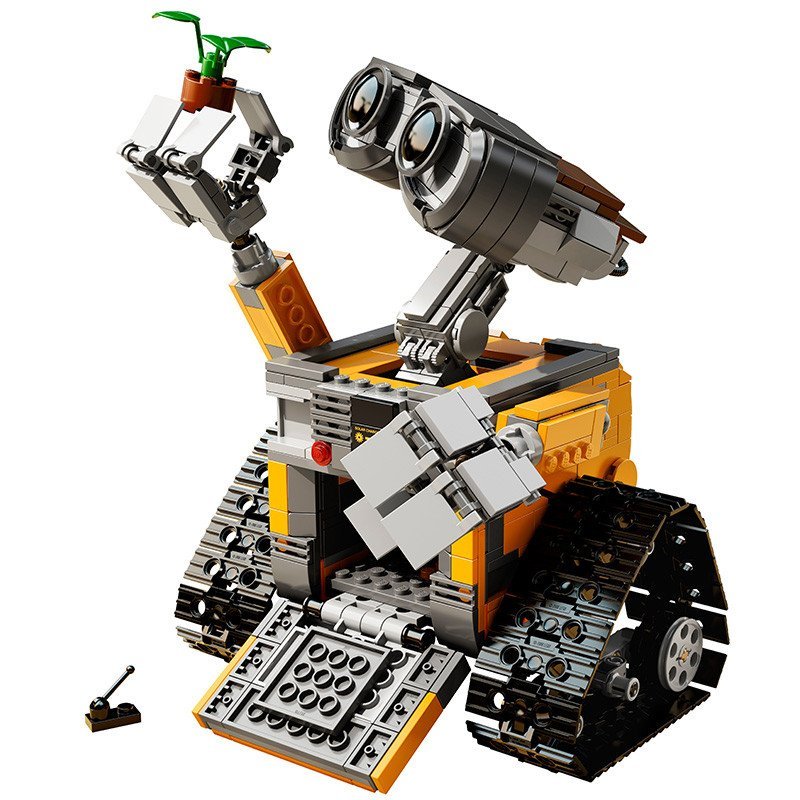 lego樂高 ideas 21303 機器人瓦力 walle 積木玩具高清實拍圖