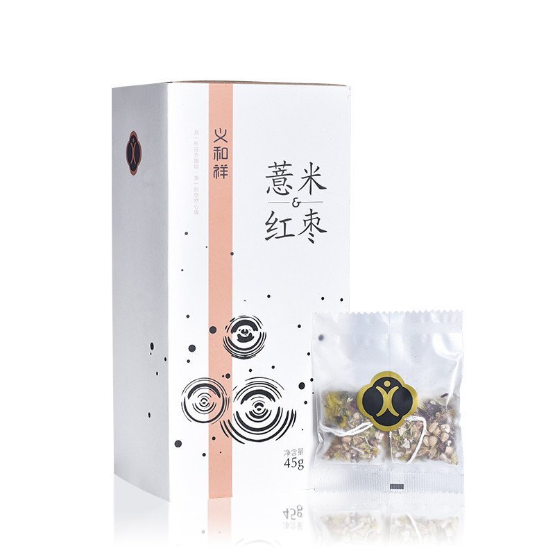 义和祥 薏米红枣茶 3g*15袋/盒 花草茶