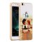 途瑞斯 x6 plus手机壳 金属边框后盖浮雕彩绘保护套适用于vivo x6plus 金色边框-永不言弃