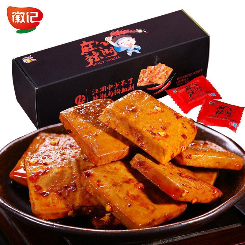 好巴食 豆腐干麻辣江湖 375g/盒