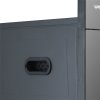 万喜ZTD-100A2消毒柜 液晶动态显示 食品级柜内材料 上下分层设计