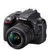 尼康单反相机 D3300 (AF-P VR 18-55 KIT) 黑+包+16G卡